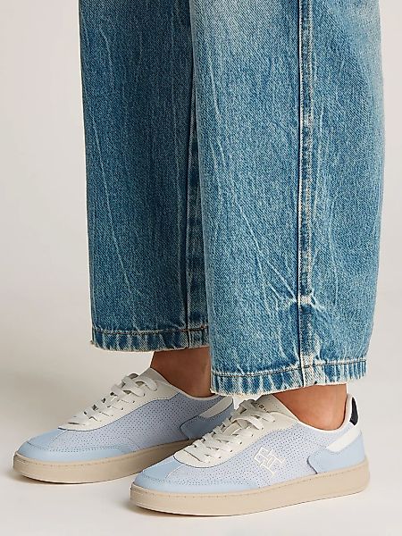 Tommy Hilfiger TH HERITAGE SNEAKER PERF Plateausneaker, Freizeitschuh, Halb günstig online kaufen