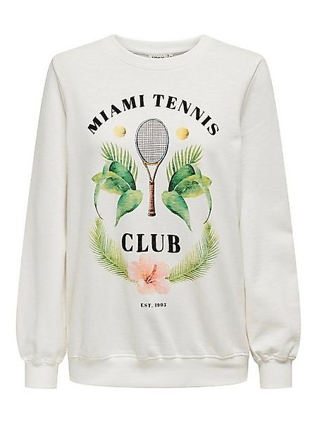 ONLY Sweater ONLJULIA L/S TENNIS O-NECK BOX UB SWT günstig online kaufen
