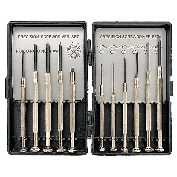 PROREGAL® Bit-Schraubendreher Mini Schraubendreher Set 11 günstig online kaufen