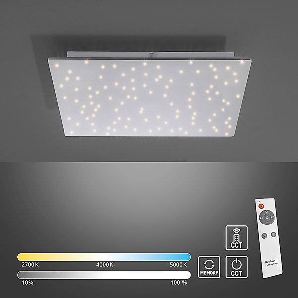 JUST LIGHT LED Deckenleuchte SPARKLE, CCT günstig online kaufen