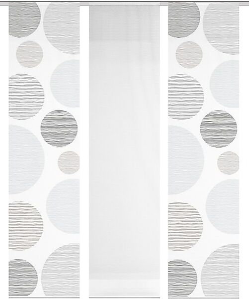 Vision S Schiebegardine »3ER SET BORDEN« Paneelwagen 3 Stk. tlg. HxB: 260x6 günstig online kaufen