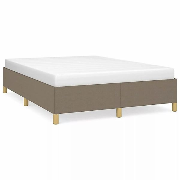 Vidaxl Bettgestell Taupe 140x190 Cm Stoff günstig online kaufen