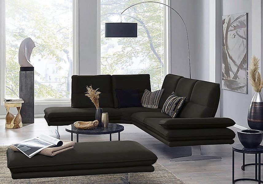 W.SCHILLIG Ecksofa "broadway, Designsofa, mit tollem Sitzkomfort, L-Form", günstig online kaufen