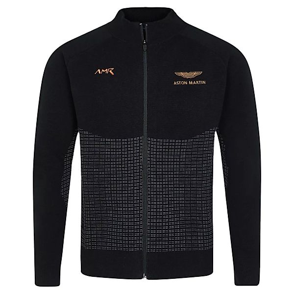 Hackett Amr Digital Knit Pullover S Black / Grey günstig online kaufen