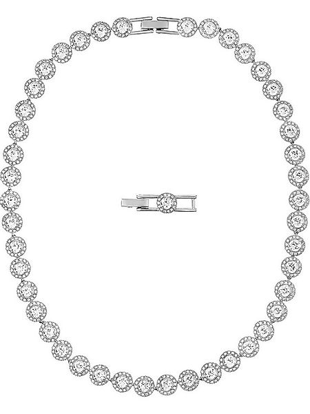 Swarovski Collier Swarovski Damen-Kette Metall Swarovski-Kristall günstig online kaufen