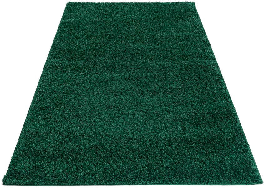 my home Hochflor-Teppich "Shaggy 30" rechteckig 30 mm Höhe Teppich, Uni Far günstig online kaufen