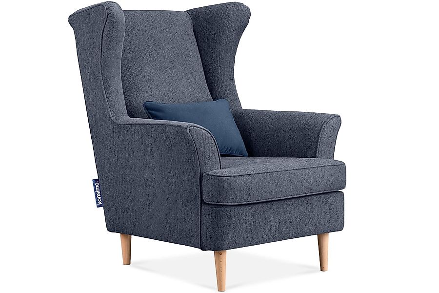 KONSIMO® Ohrensessel STRALIS Sessel, zeitloses Design günstig online kaufen