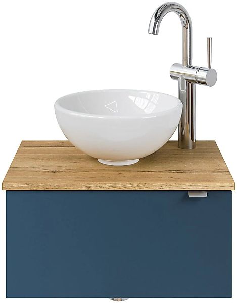 Saphir Waschtisch "Serie 6915 Waschschale mit Unterschrank für Gästebad, Gä günstig online kaufen