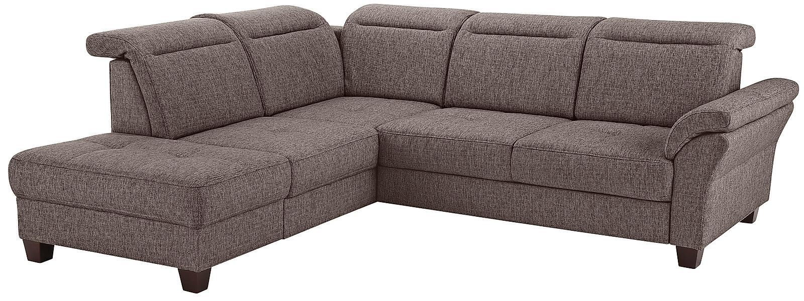 Home affaire Ecksofa "Solvei L-Form", wahlweise auch mit Kopfteilverstellun günstig online kaufen