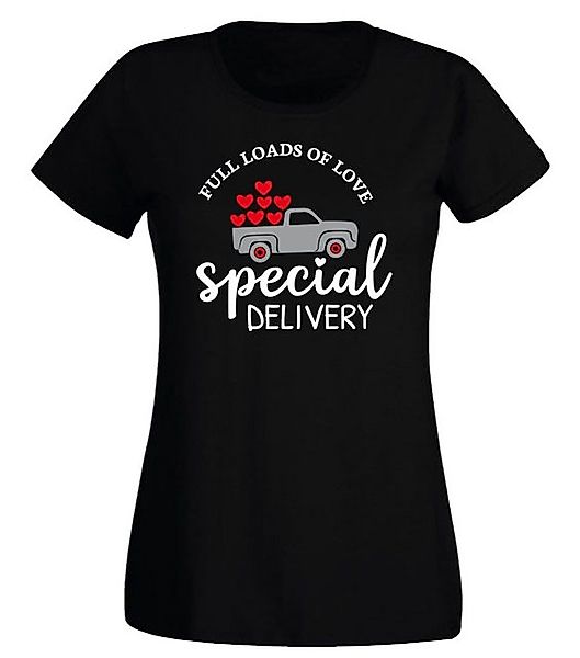 G-graphics T-Shirt Damen T-Shirt - Full loads of love – Special Delivery mi günstig online kaufen