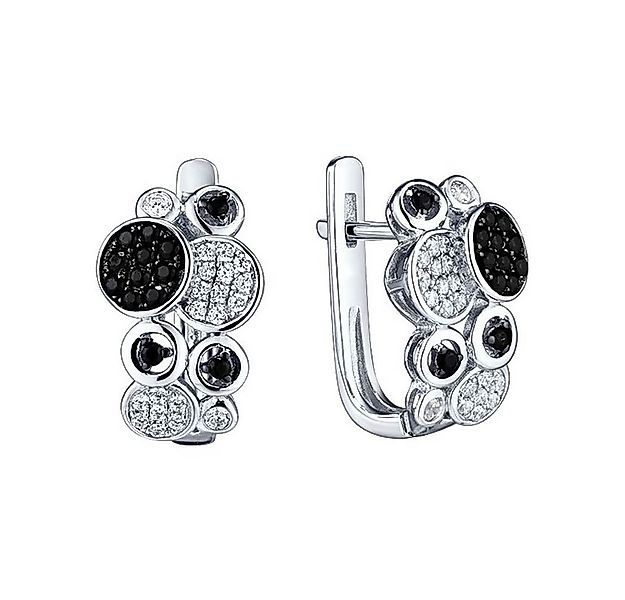 SOKOLOV Jewelry Paar Ohrhänger Ohrringe aus 925 Silber mit Zirkonia (und sc günstig online kaufen