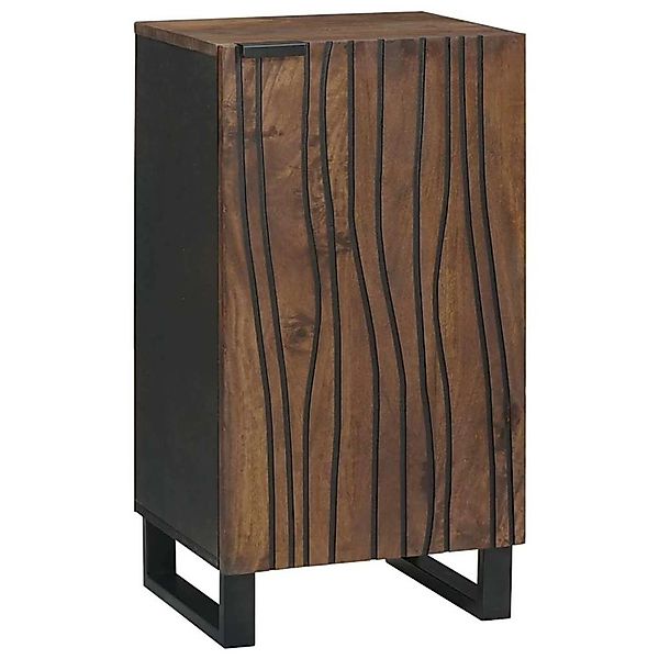 vidaXL Sideboard Braun 40 x 33 x 75 cm Massives Mangoholz 4018032 günstig online kaufen