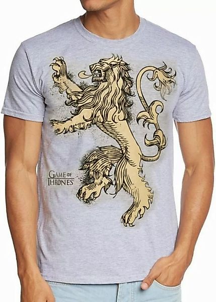 Game of Thrones Print-Shirt LANNISTER - Game of Thrones, T-Shirt Gray melan günstig online kaufen