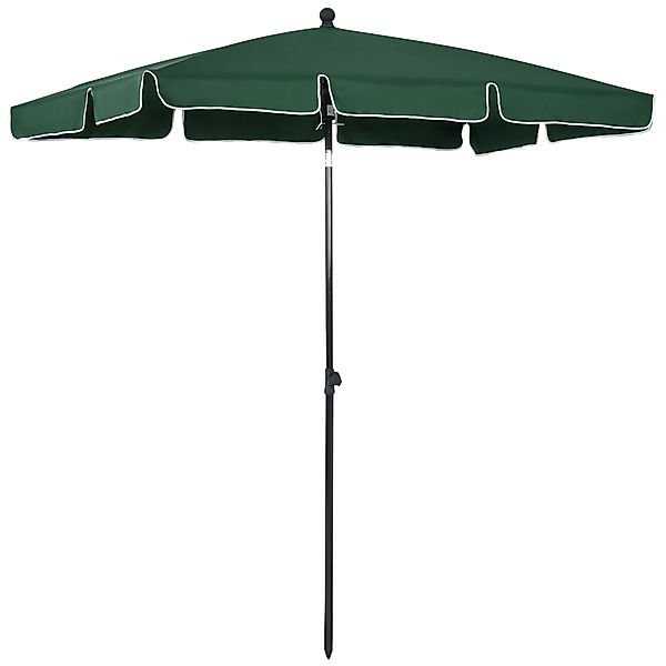 Outsunny Gartenschirm 2x1.3m neigbar mit gerafften Rändern, Gartenschirm mi günstig online kaufen
