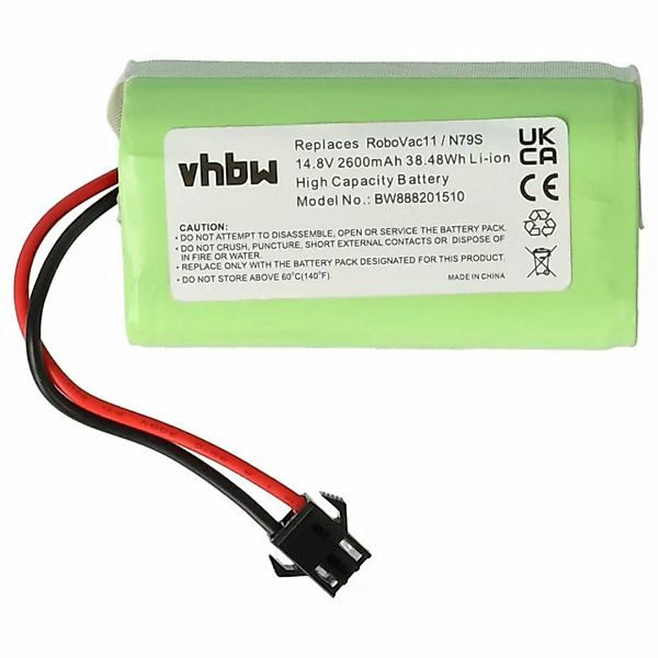 vhbw kompatibel mit Venga VG RVC 3000 Staubsauger-Akku Li-Ion 2600 mAh (14, günstig online kaufen