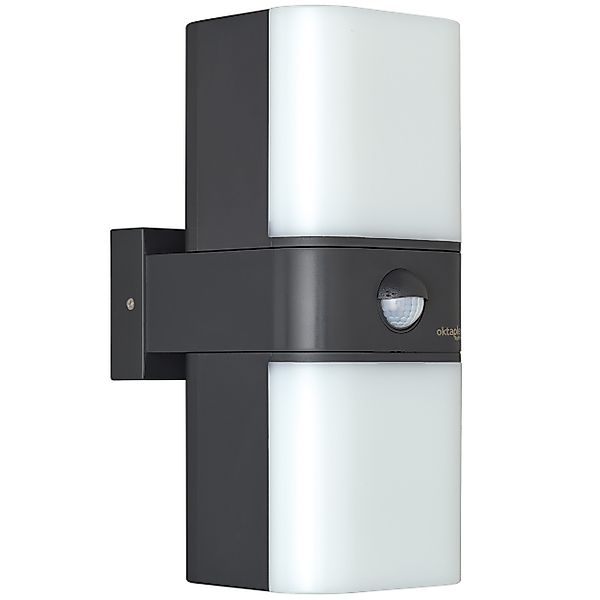 Oktaplex lighting LED Außen-Wandleuchte Duas, drehbare günstig online kaufen