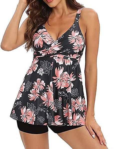 Badekönig Oversize-Tankini (2 tlg) figurumspielendes Set mit Hotpants günstig online kaufen