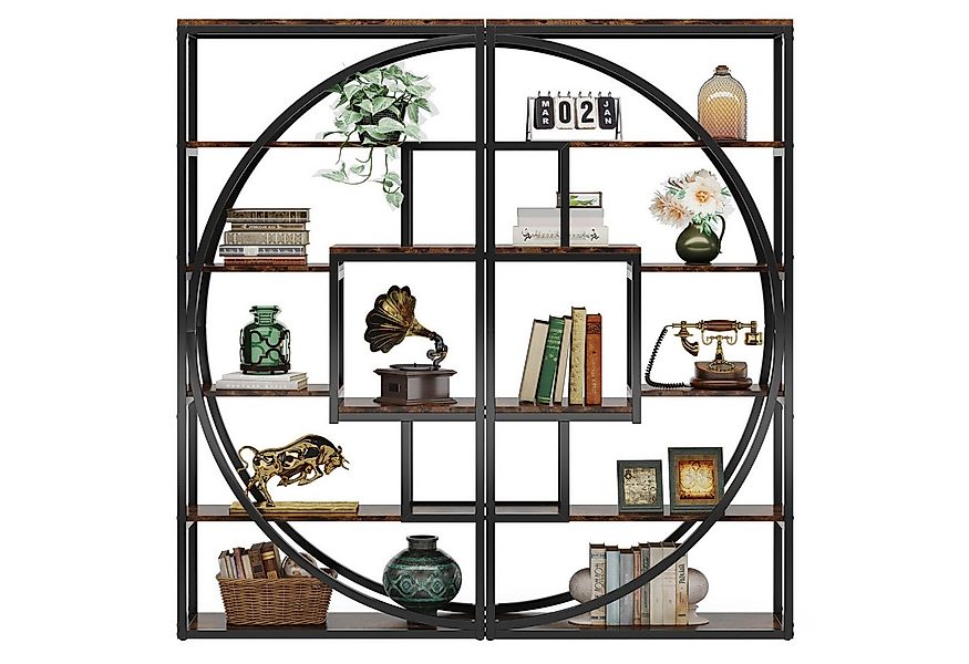 Tribesigns Regal Standregal Industrielles 5-stöckiges Bücherregal, 8 offene günstig online kaufen