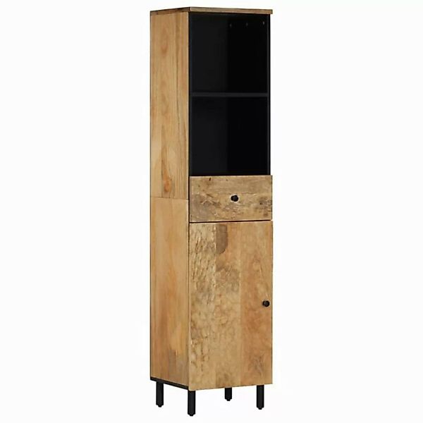 vidaXL Waschbeckenunterschrank Badschrank 38x33x160 cm Massivholz (1-St) günstig online kaufen