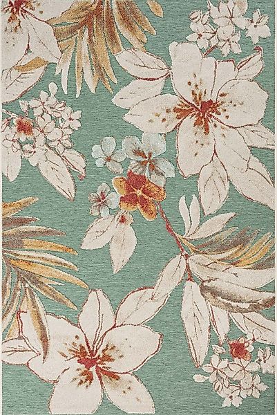 TaraCarpet Teppich TaraCarpet In und Outdoor Teppich Fantasy Lilie, rechtec günstig online kaufen