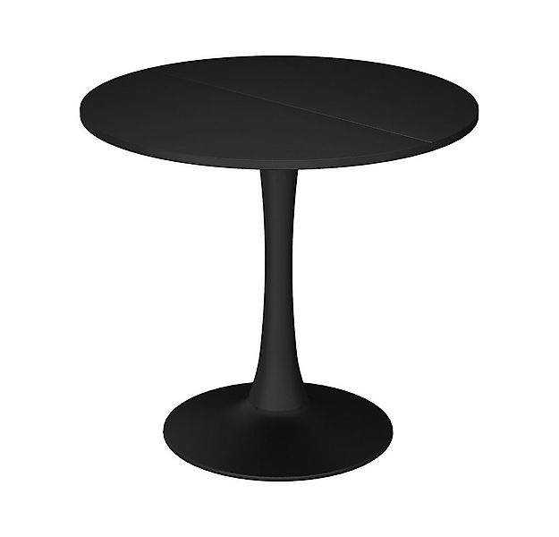 Vicco Esstisch Carl, Schwarz, 80 x 80 cm günstig online kaufen