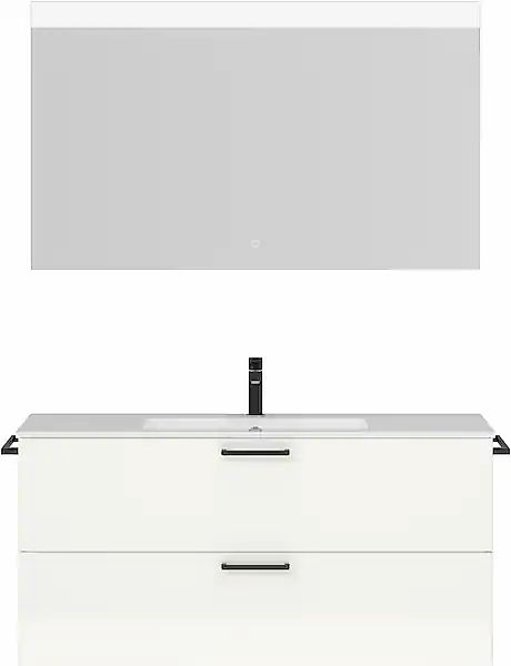 nobilia® Badmöbel-Set »Tolvina« vormontiert, mit Soft-Close, 2 Stk. tlg. günstig online kaufen