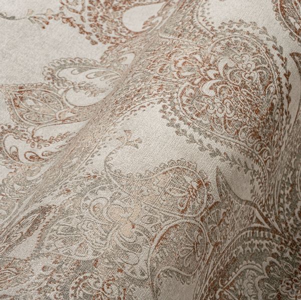 Bricoflor Vintage Tapete mit Paisley Muster Ideal für Esszimmer und Wohnzim günstig online kaufen