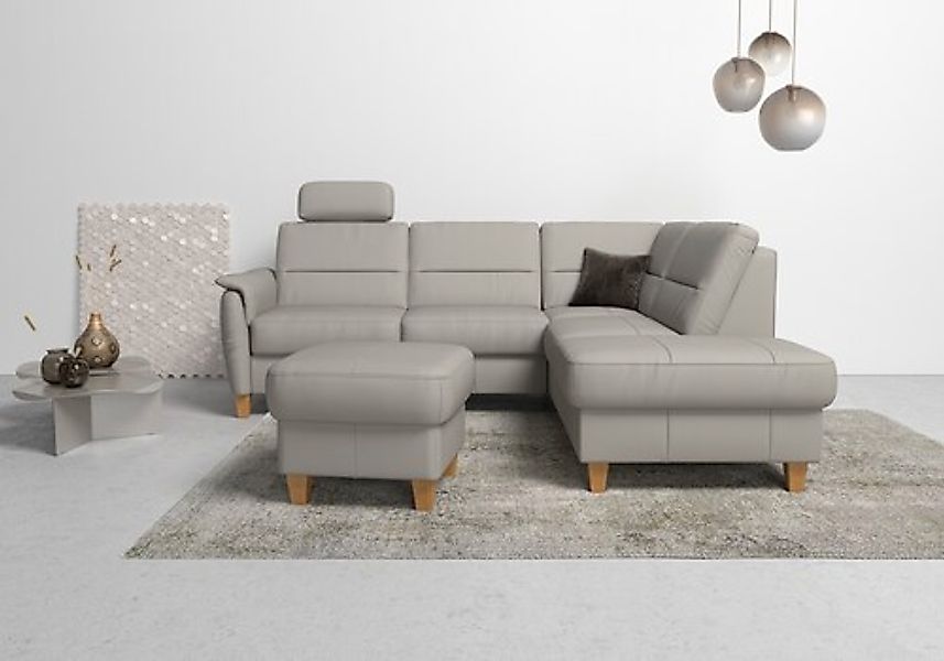 Home affaire Ecksofa »Palmera L-Form, B: 236 cm« optional Bettfunktion & Be günstig online kaufen