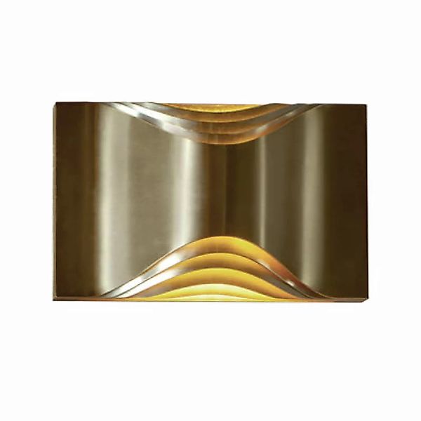 Wandleuchte Respiro Large gold metall / L 29 cm - Metall - DCW éditions - M günstig online kaufen
