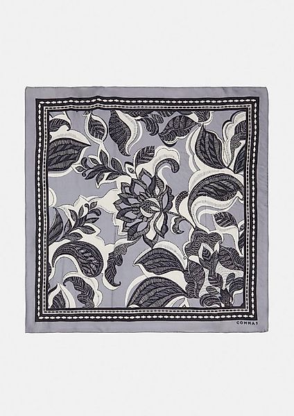 comma Schal Tuch, Floral gemustertes Seidentuch günstig online kaufen