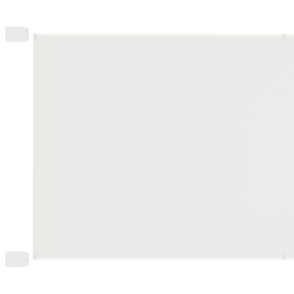 Vidaxl Senkrechtmarkise Weiß 100x360 Cm Oxford-gewebe günstig online kaufen