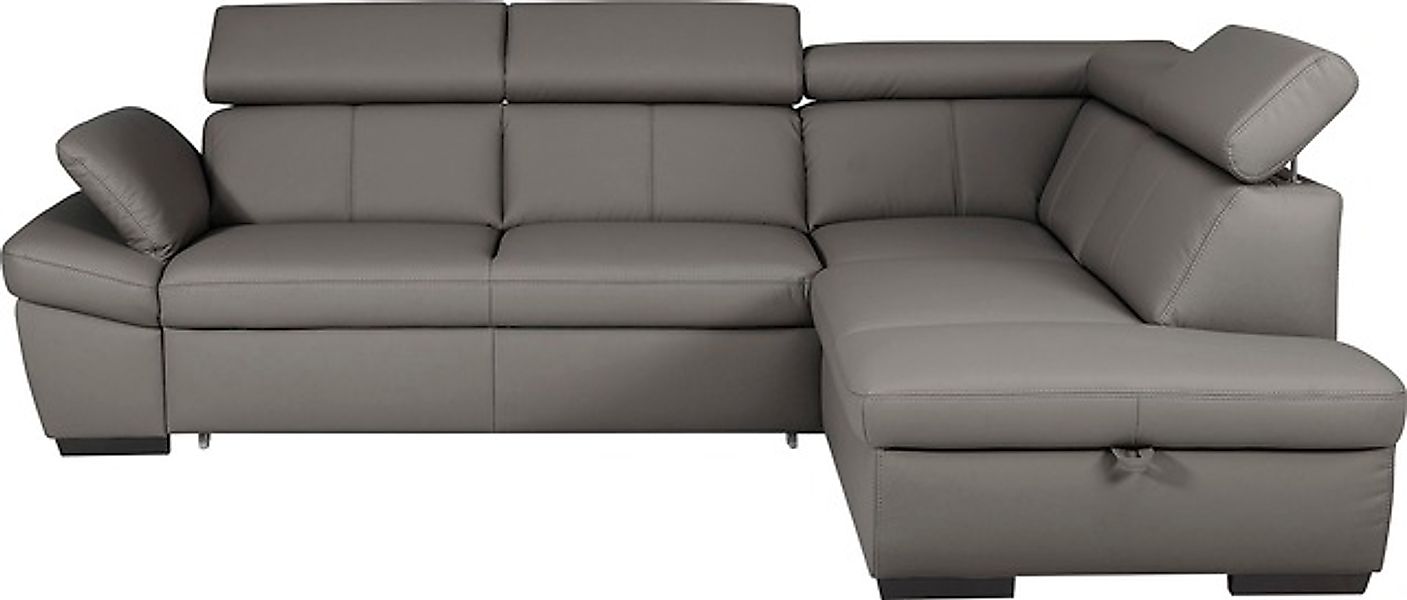exxpo - sofa fashion Ecksofa »Salerno, Funktionssofa, hoher Sitzkomfort, Br günstig online kaufen