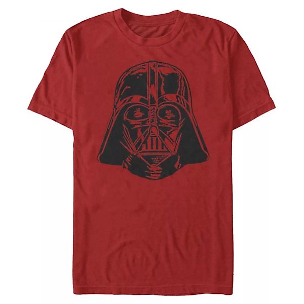 Star Wars - Darth Vader Face - Männer T-Shirt günstig online kaufen