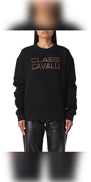 Cavalli Class Sweatshirt Cavalli Class Sweatshirt schwarz Damen günstig online kaufen