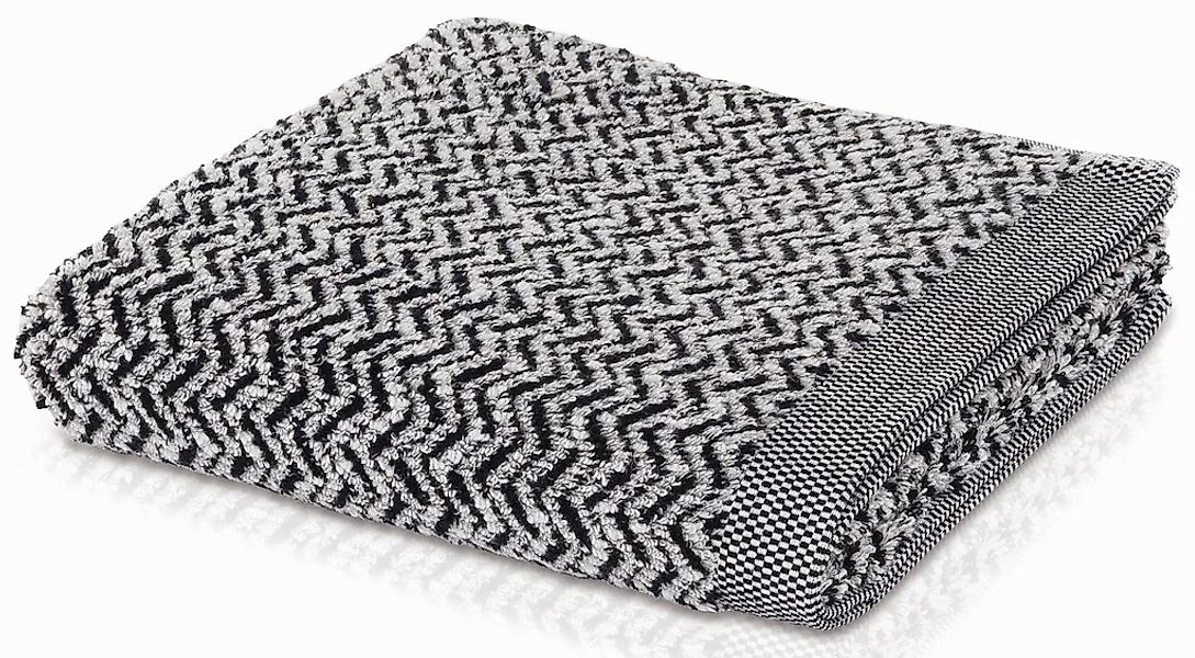 Möve Handtuch "Brooklyn" mit Zick-Zack-Muster, Made in Germany günstig online kaufen