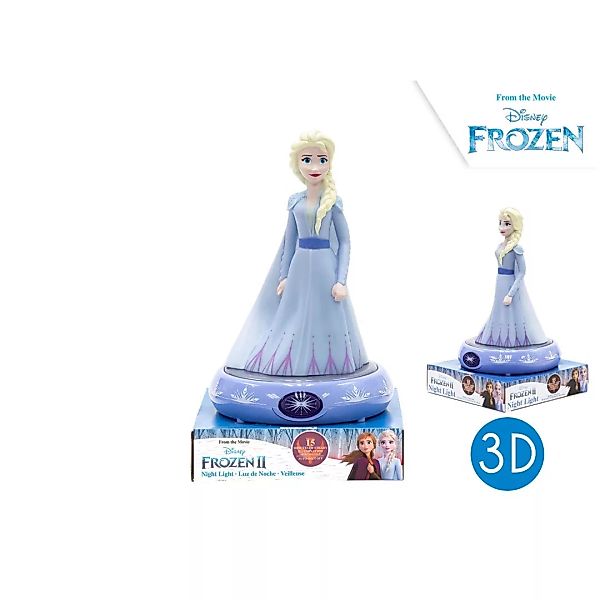 Disney Frozen / Die Eiskönigin - 3d Nachtlampe Elsa günstig online kaufen