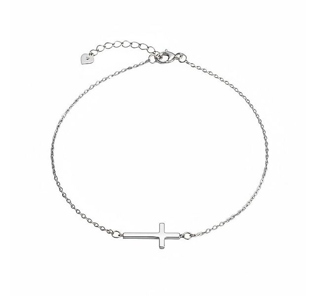 Karisma Schmuck Silberarmband Kreuz aus 925 Sterling Silber – schlicht & ze günstig online kaufen