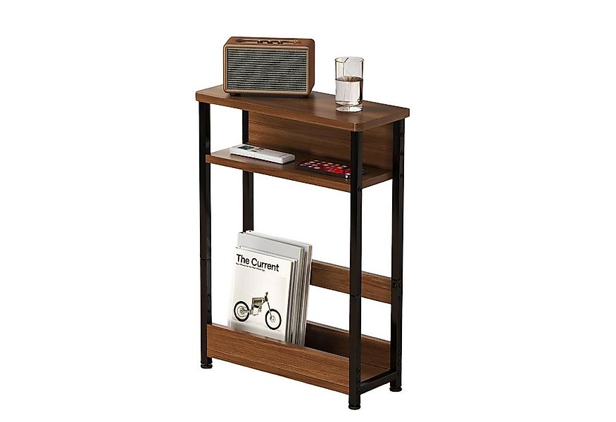 GarveeMore Beistelltisch Schmaler Seitentisch 3-Ebene schlanker Endtisch mi günstig online kaufen