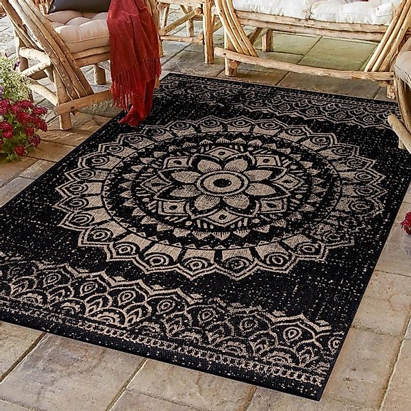Ayyildiz Teppiche Outdoorteppich »SUNNY 4417«, rechteckig, 5 mm Höhe, Läufe günstig online kaufen