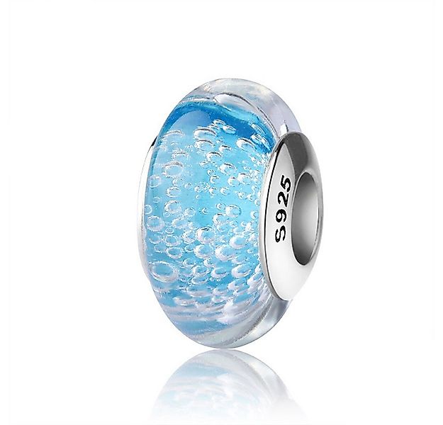 PANDACHARMS Bead Türkiser Wasserfall Glas Charm für Charm Armband, Hülse au günstig online kaufen