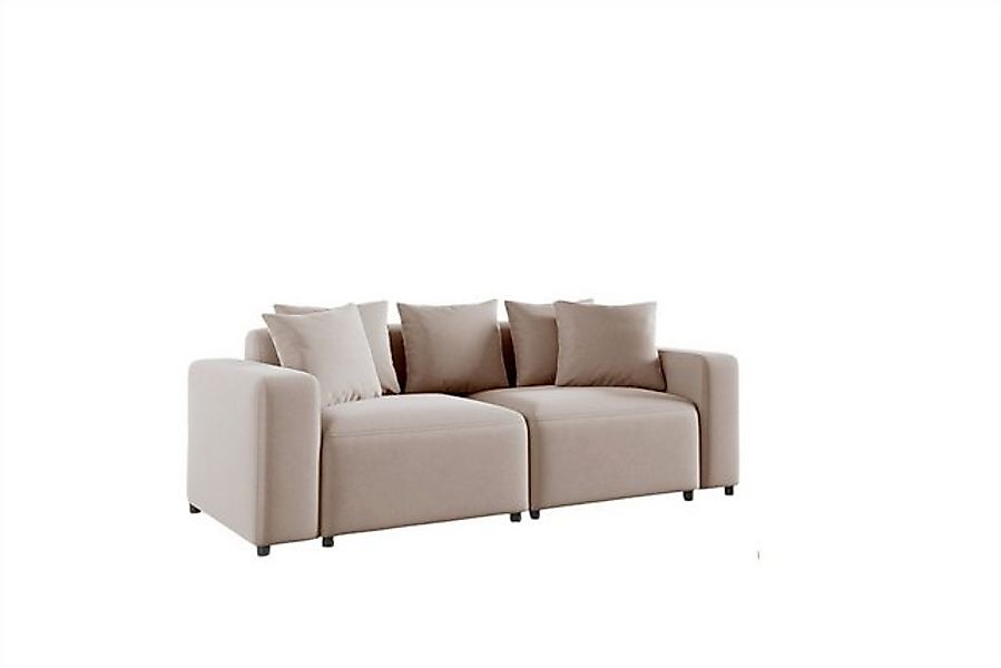 Fun Möbel 2-Sitzer Sofa Designersofa MEGAN 2-Sitzer in Stoff Salvador, inkl günstig online kaufen