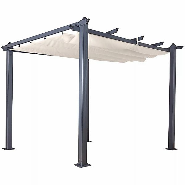 Jet-Line Gartenpavillon Kairo Beige 3 m x 3 m günstig online kaufen