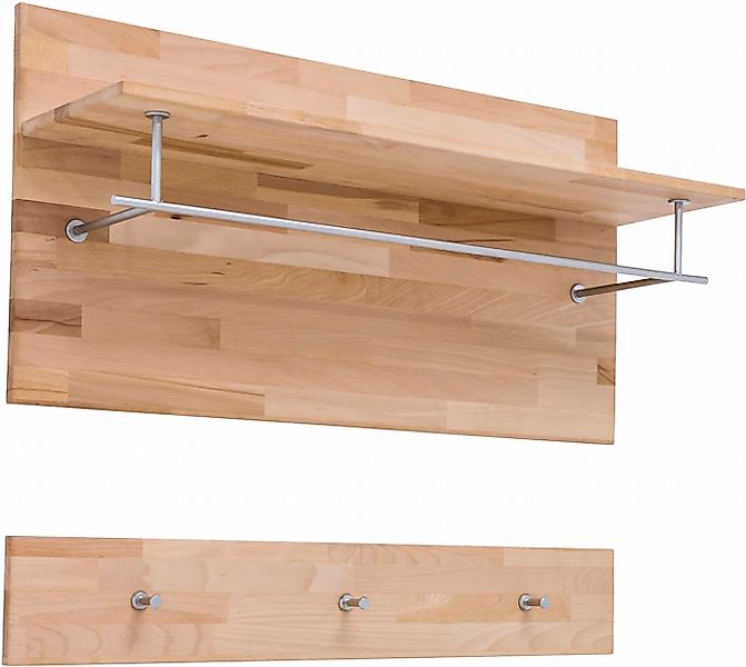 MCA living Garderobenpaneel »Fenja Paneel mit Boden, Schlüsselpaneel, Wandp günstig online kaufen