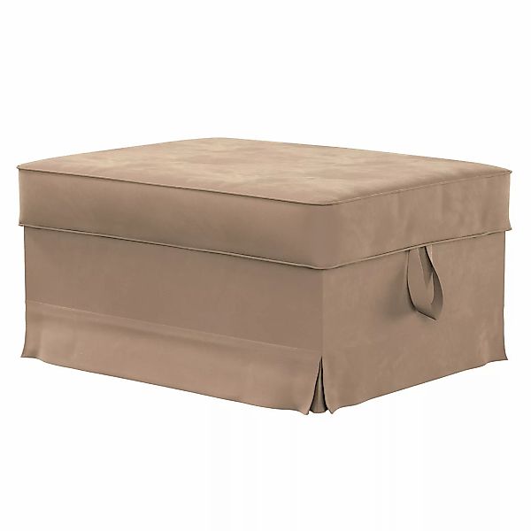 Bezug für Ektorp Bromma Hocker, beige, Husse, Ektorp Bromma, Velvet (704-35 günstig online kaufen