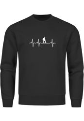 Neverless Sweatshirt Sweatshirt Herren Wanderer Herzschlag günstig online kaufen