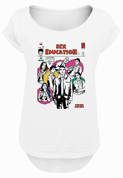 F4NT4STIC T-Shirt "Sex Education Magazine Cover Netflix TV Serie", Premium günstig online kaufen