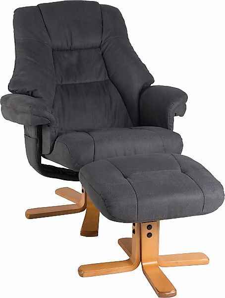 Duo Collection TV-Sessel "Bordeaux" mit Hocker und Relaxfunktion, 360 Grad günstig online kaufen