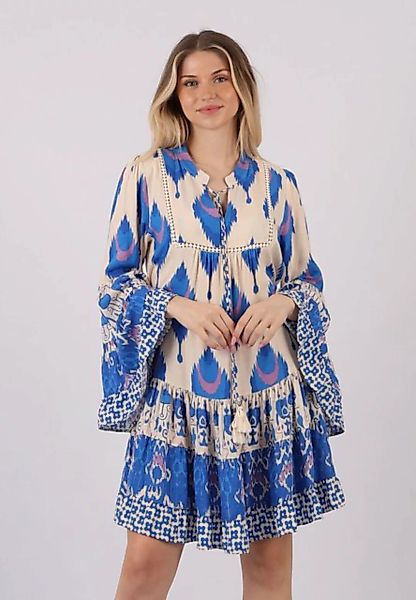 YC Fashion & Style Tunikakleid "Boho-Chic Tunika-Kleid in Ikat-Optik" Allov günstig online kaufen