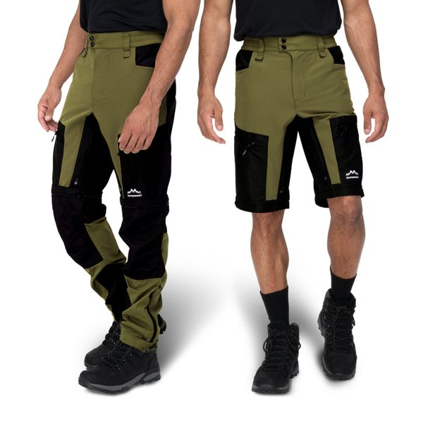 Alpenwert Trekkinghose Herren wasserabweisend, elastisch mit günstig online kaufen