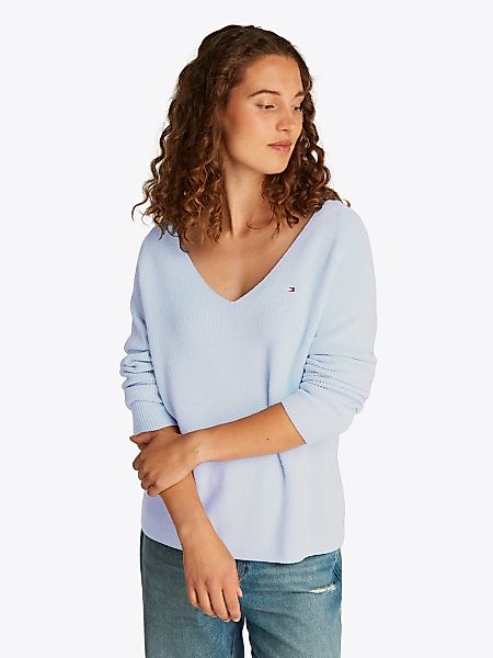 Tommy Hilfiger Strickpullover CO CARDI STITCH günstig online kaufen